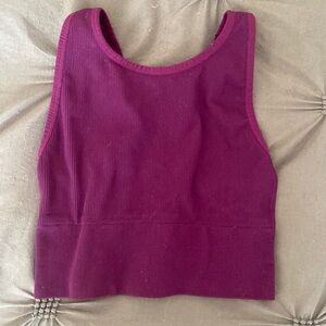 Victoria’s Secret sports bra - small in dark magenta